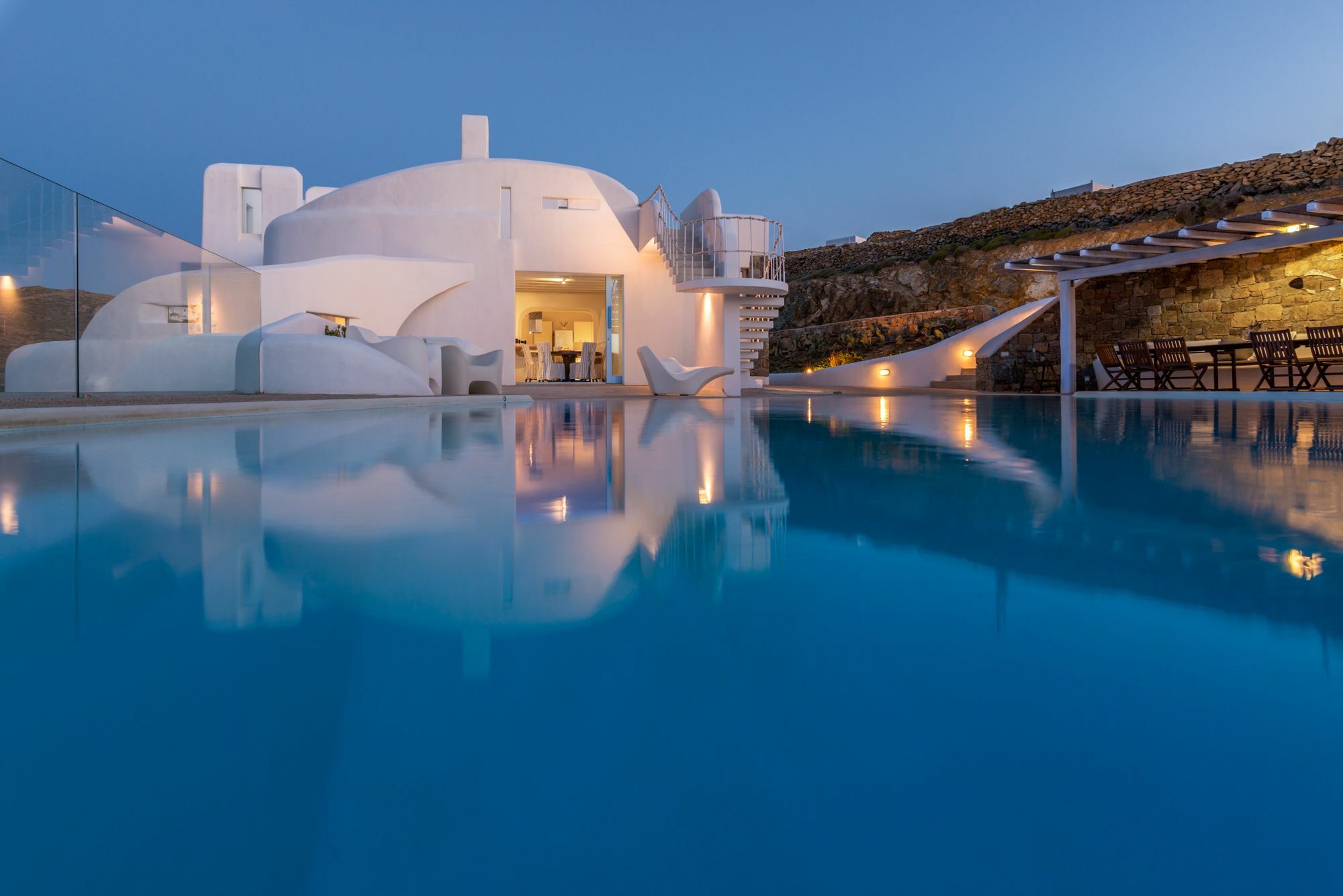 Villa Aegean Lighthouse Fanari  Ngoại thất bức ảnh